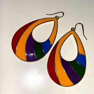 Rainbow earrings